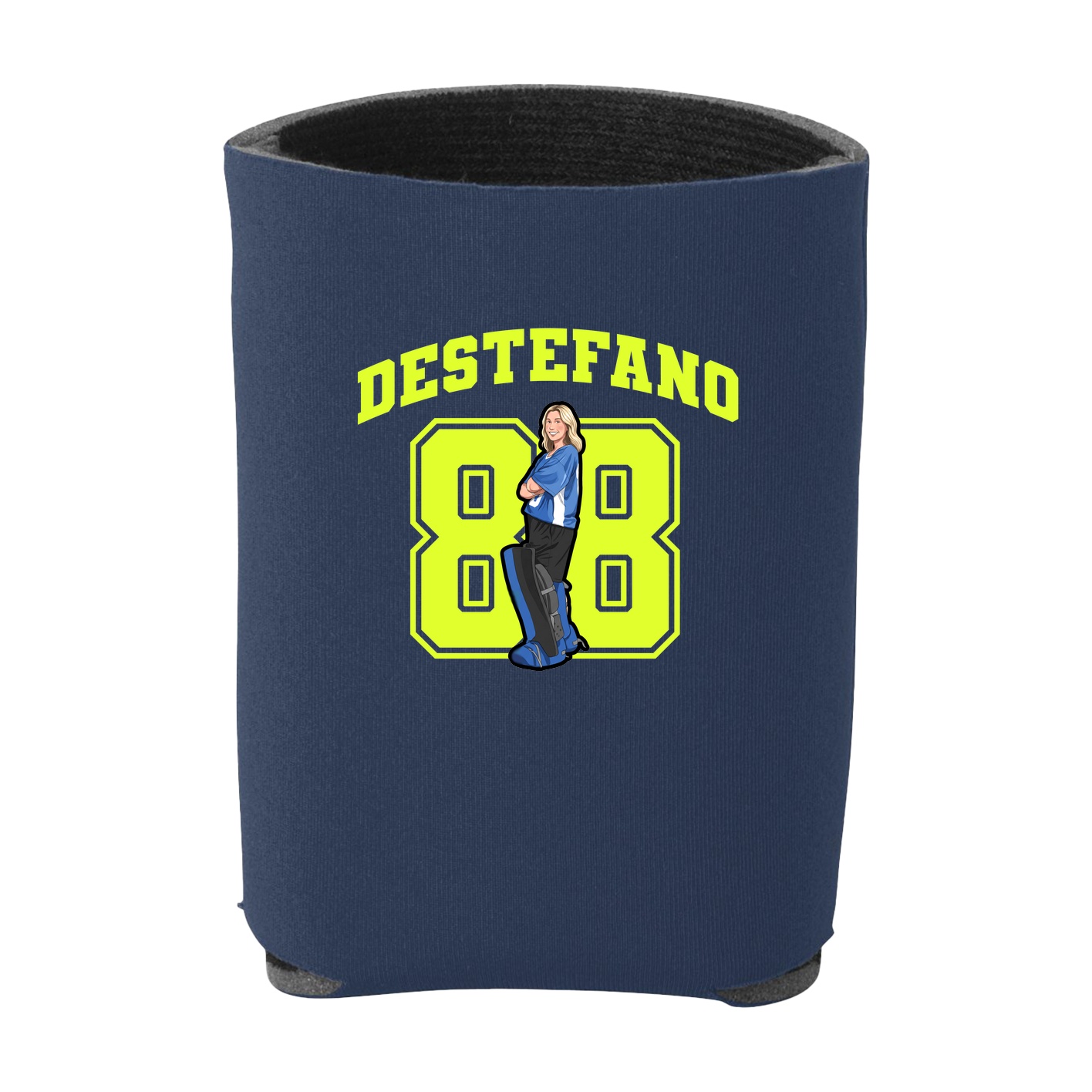 Can Holder — Number in Navy