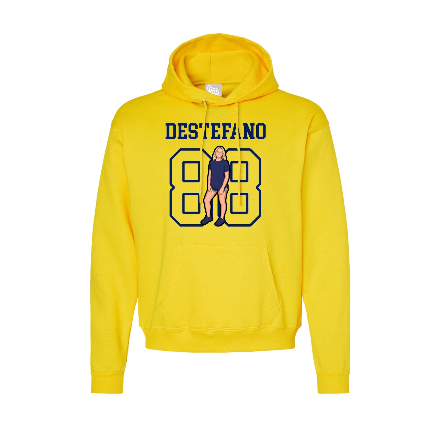 Hoodie — Shirsey in Yellow