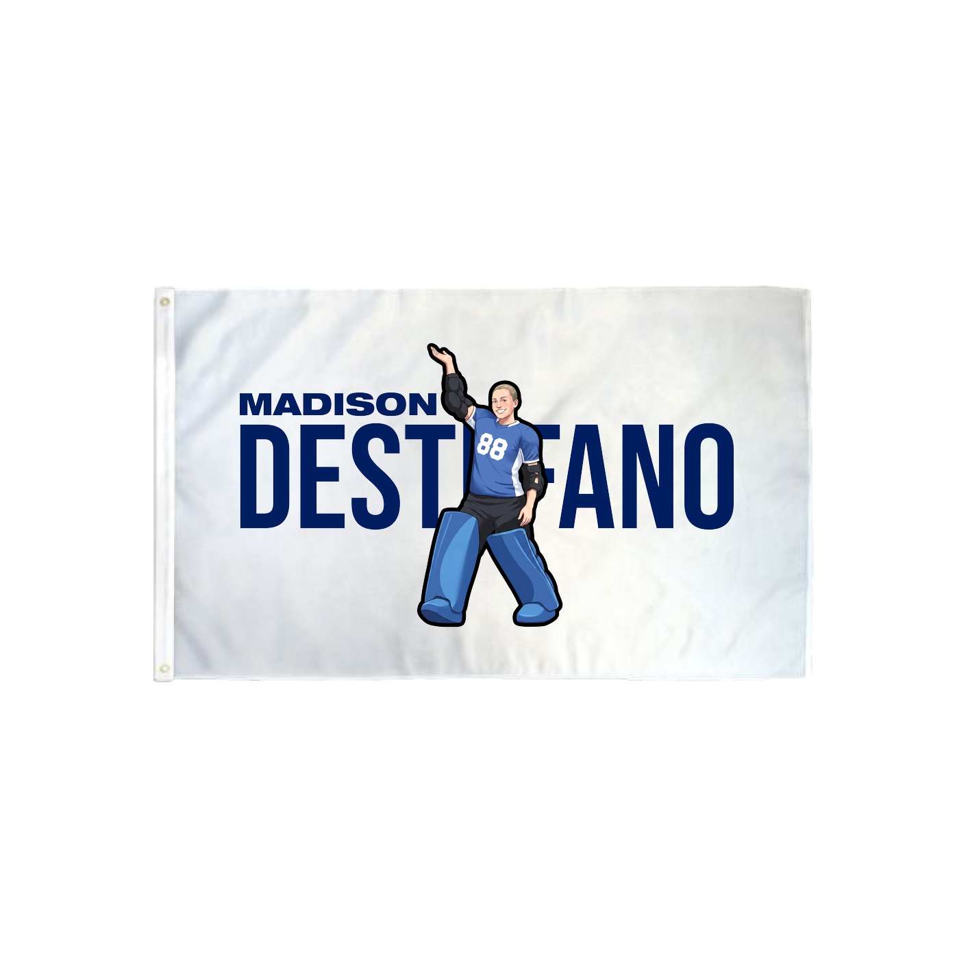 3x5 Flag — Player Name in Classic