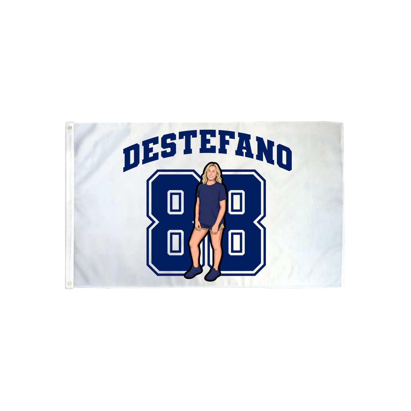 3x5 Flag — Number in Classic