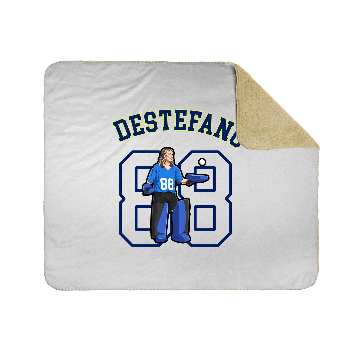 Throw Blanket — Shirsey Arch in White