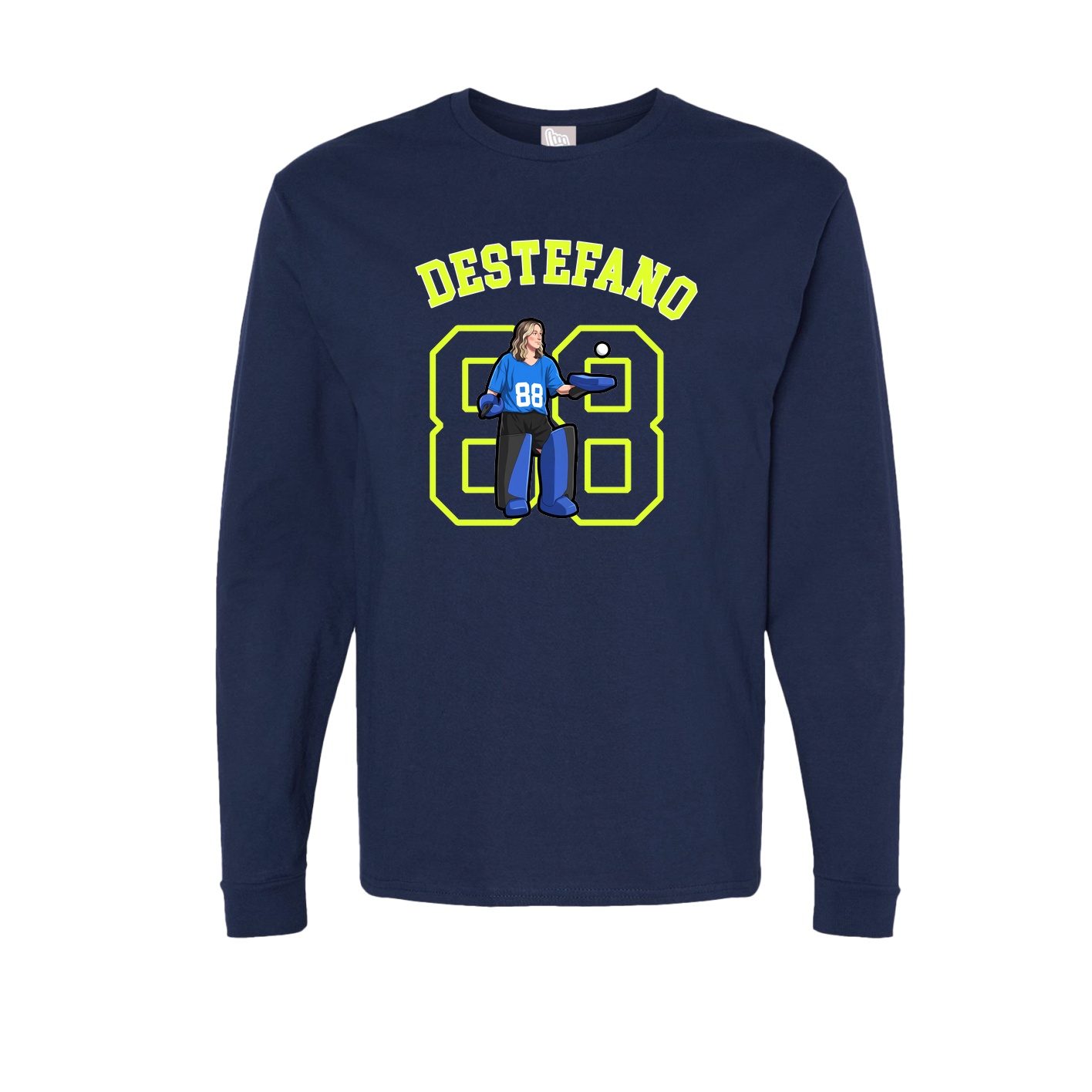 Long Sleeve Tee — Shirsey Arch in Navy