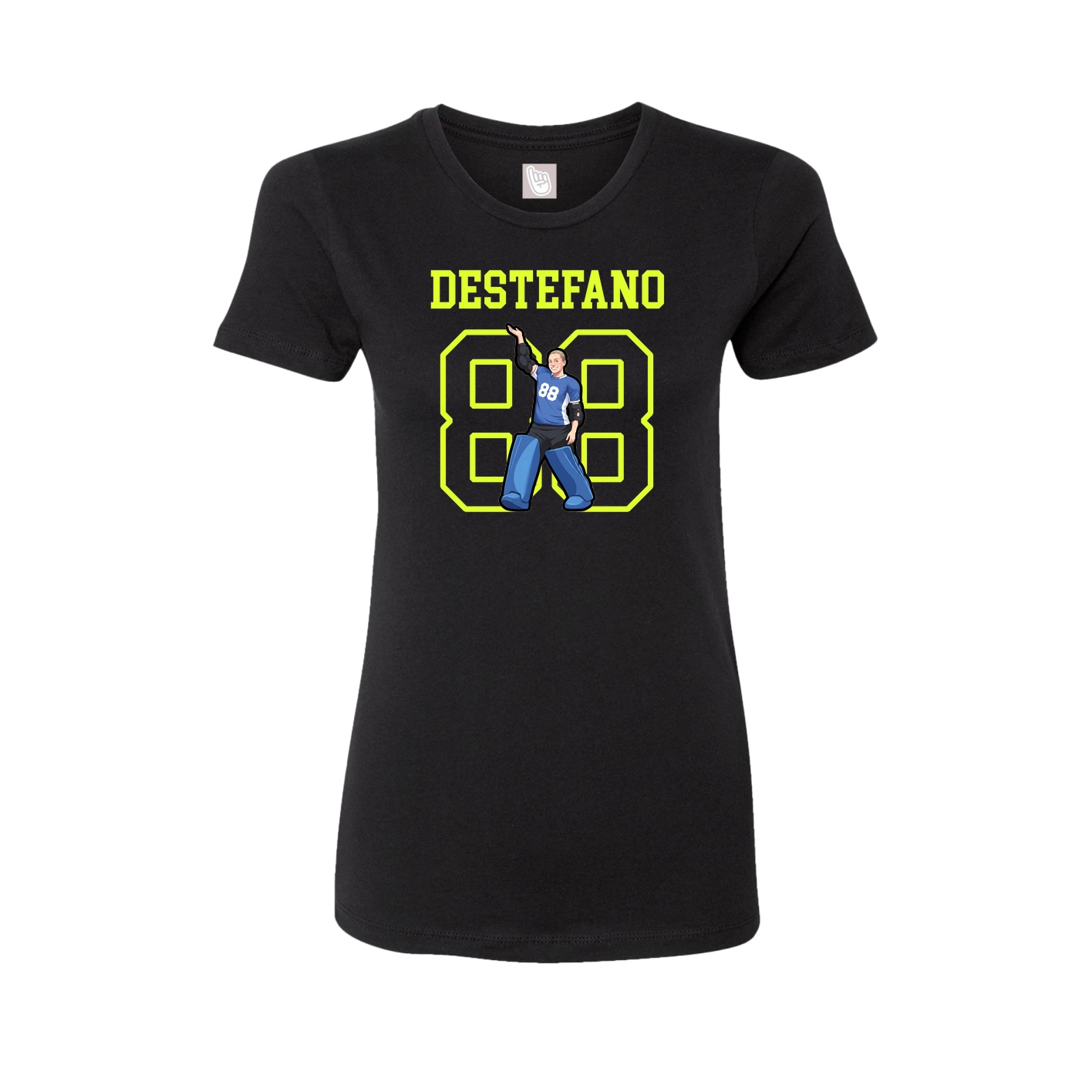 Fitted Women's Tee — Shirsey in Black