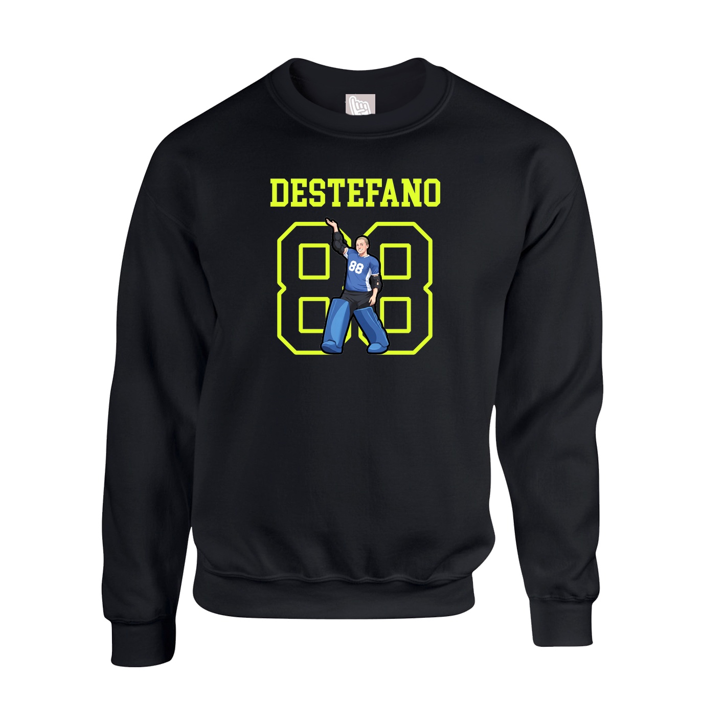Fleece Crew — Shirsey in Black