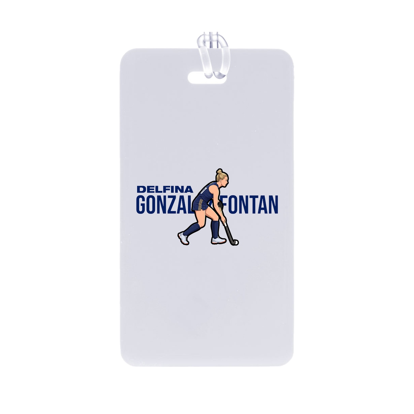 Bag Tag — Player Name in Classic