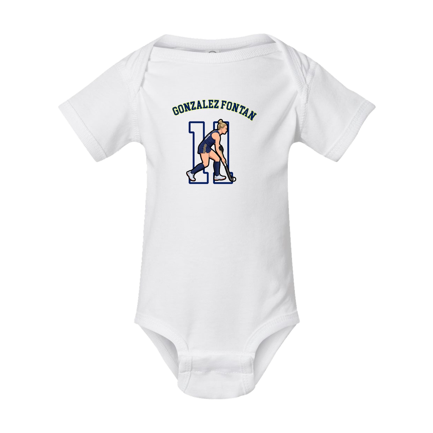 Baby Onesie — Shirsey Arch in White