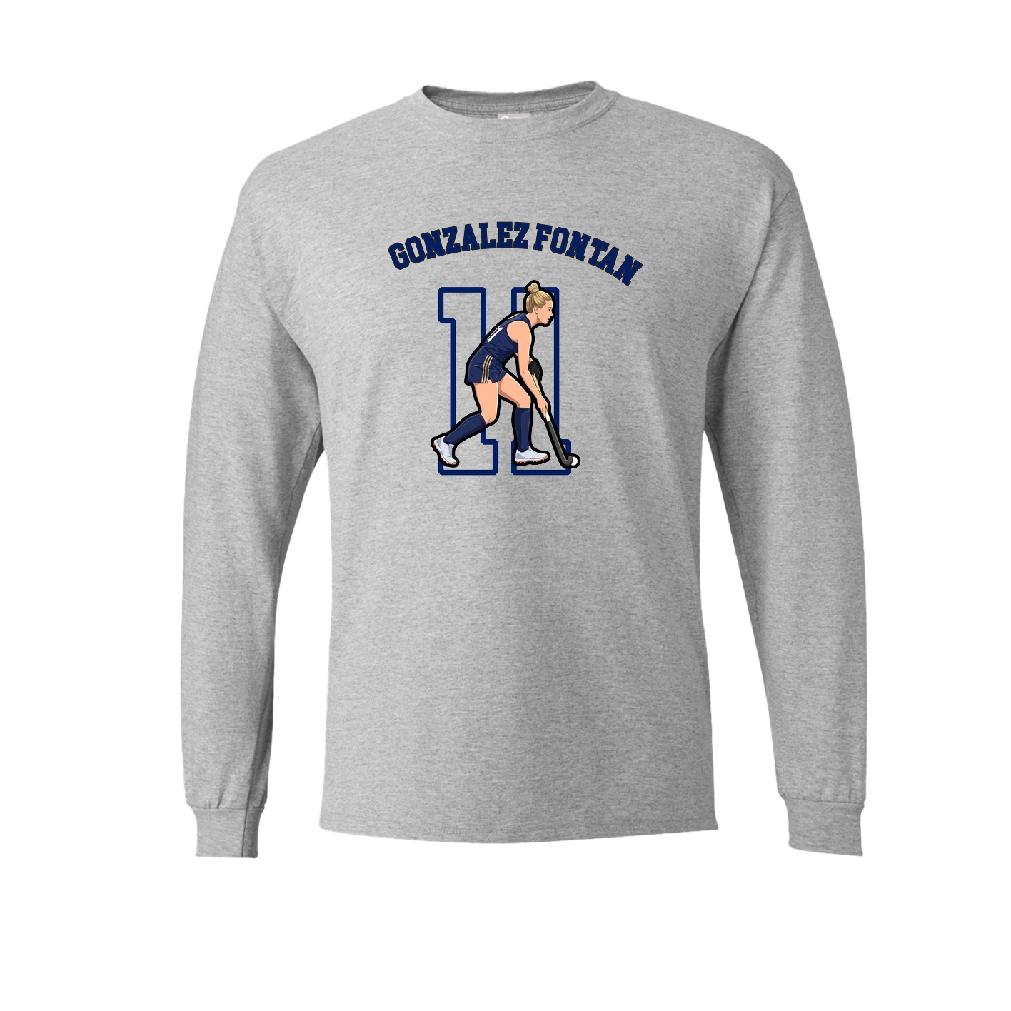 Long Sleeve Tee — Shirsey Arch in Grey