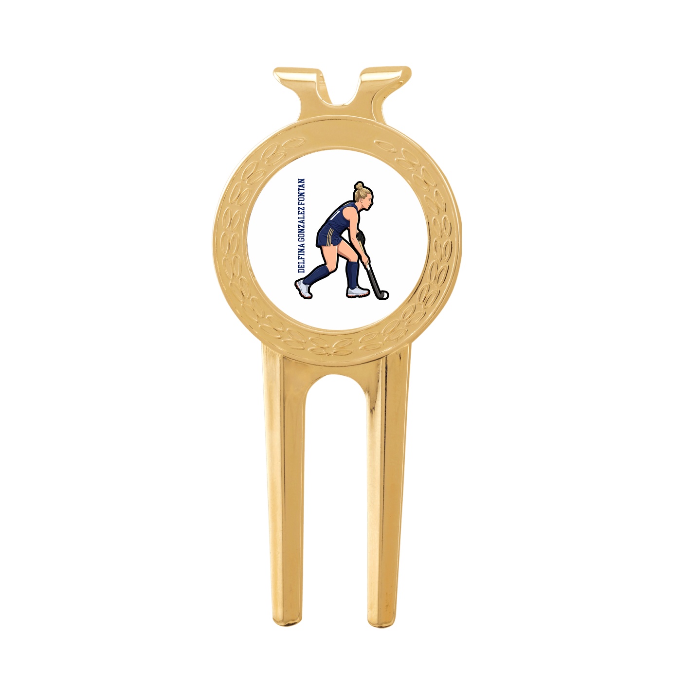 Divot Tool with Ball Marker — Name Vertical in Classic