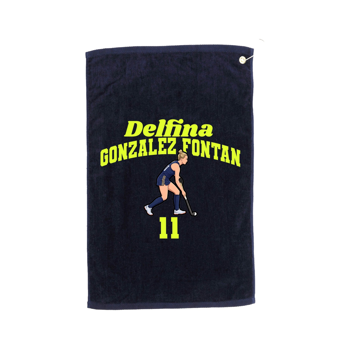 Golf Towel — Signature Arch in Navy