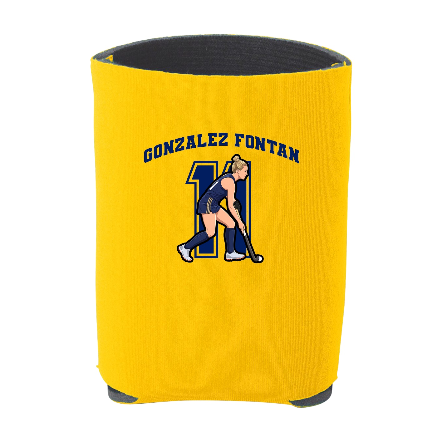 Can Holder — Number in Yellow