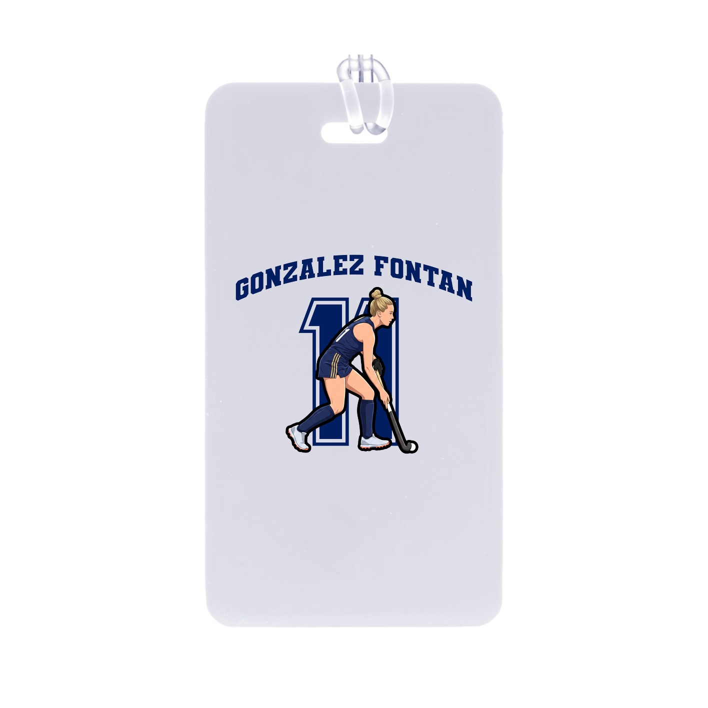 Bag Tag — Number in Classic