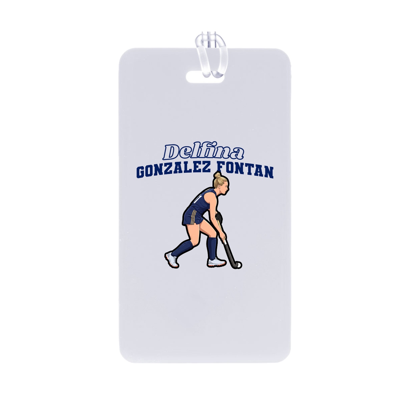 Bag Tag — Name Arch in Classic