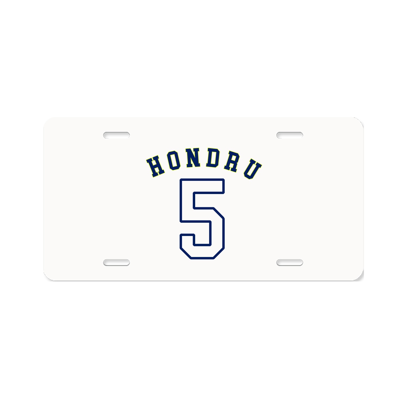 License Plate — Shirsey Arch in Classic