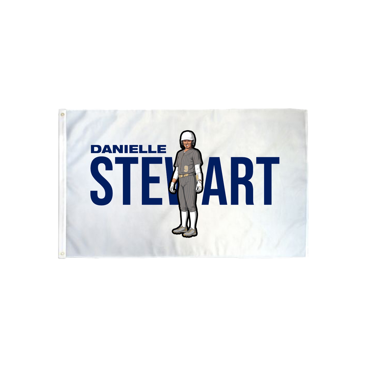 3x5 Flag — Player Name in Classic