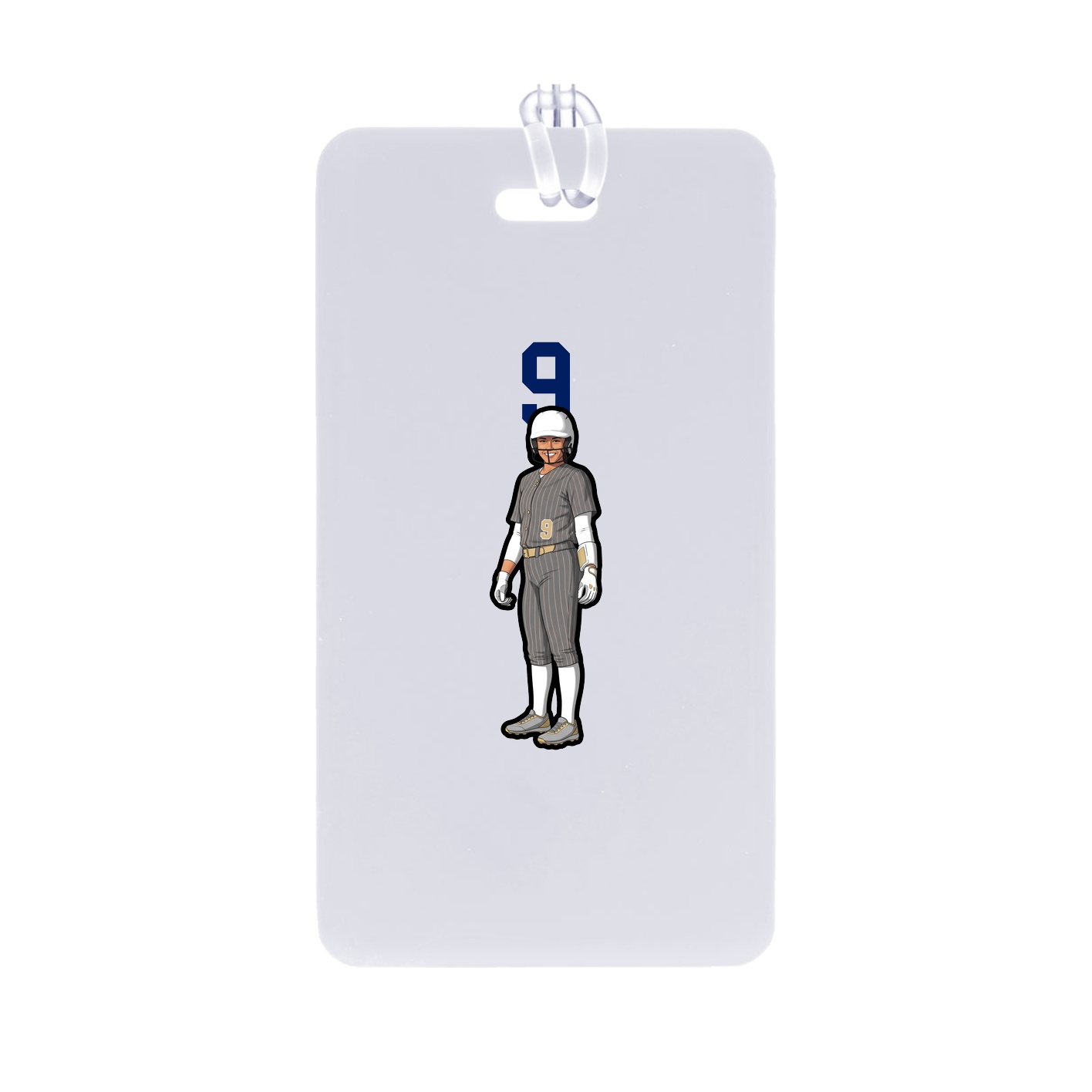 Bag Tag — Number Top in Classic