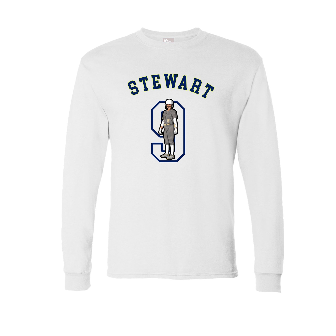 Long Sleeve Tee — Shirsey Arch in White