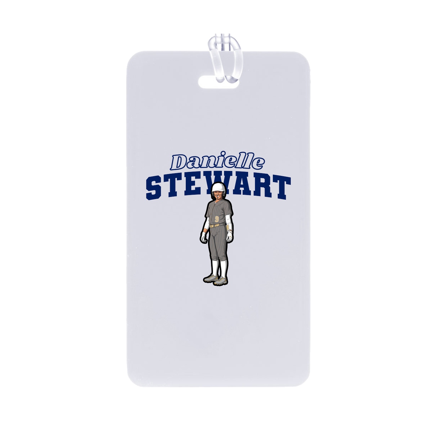 Bag Tag — Name Arch in Classic