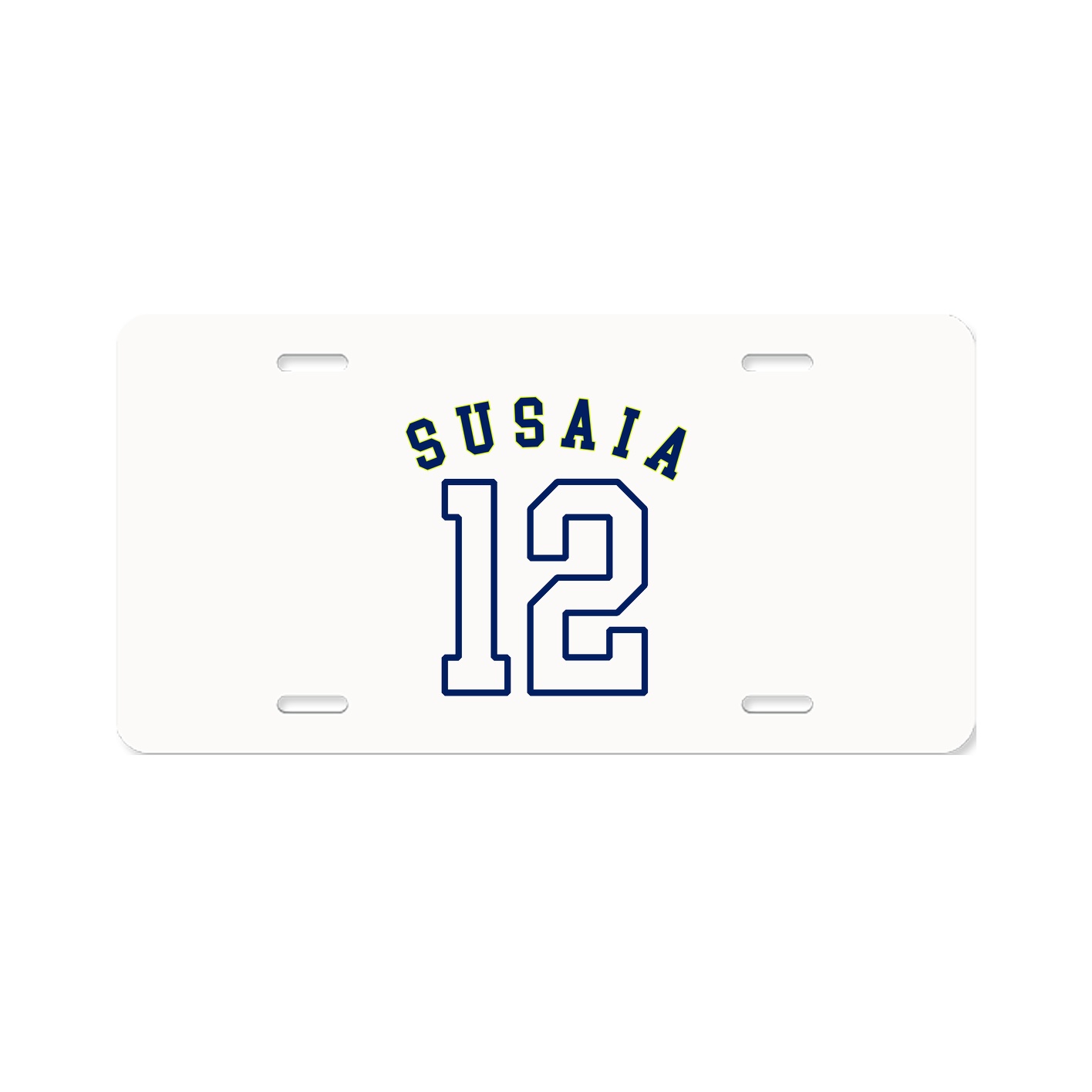 License Plate — Shirsey Arch in Classic