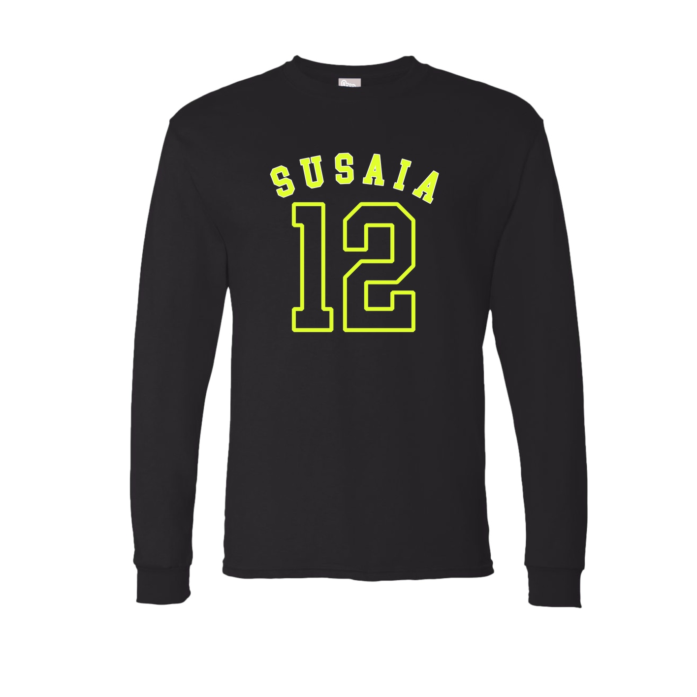 Long Sleeve Tee — Shirsey Arch in Black
