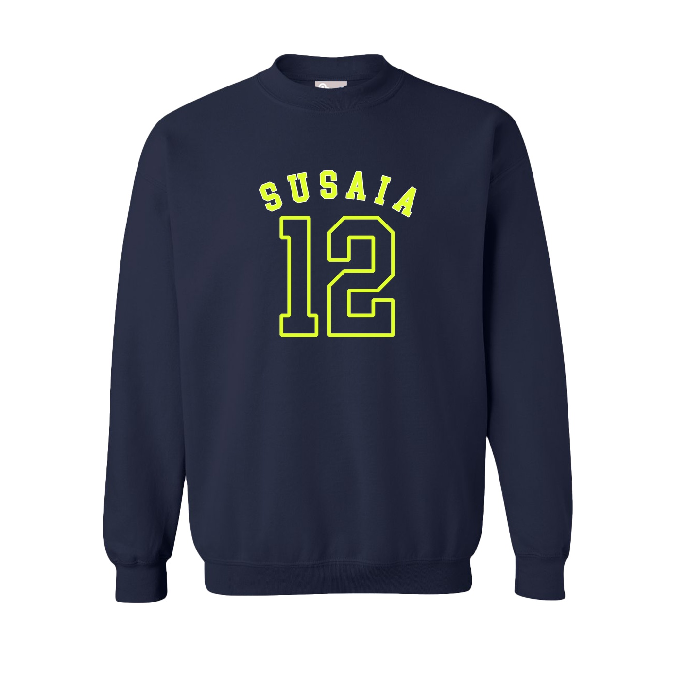 Fleece Crew — Shirsey Arch in Navy