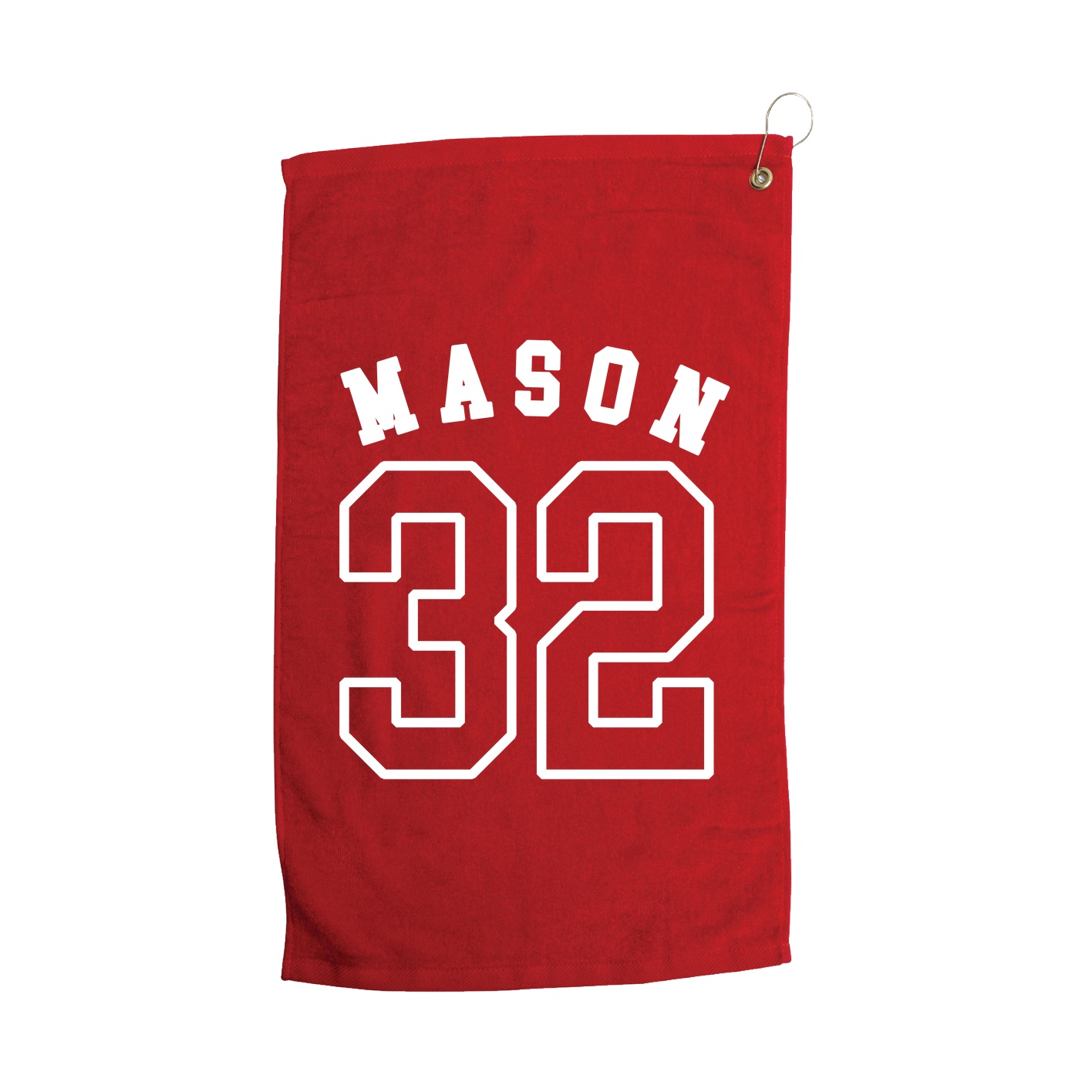 Golf Towel — Shirsey Arch in Red