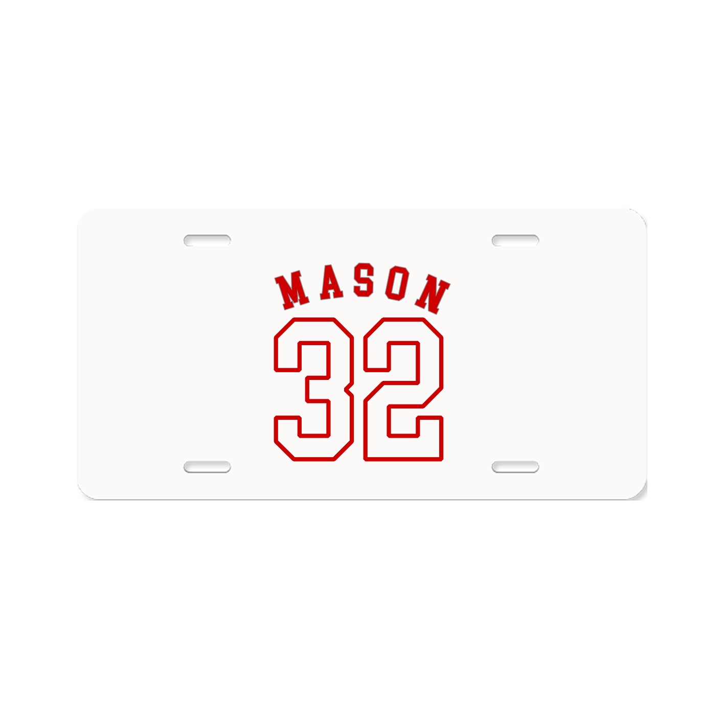 License Plate — Shirsey Arch in Classic