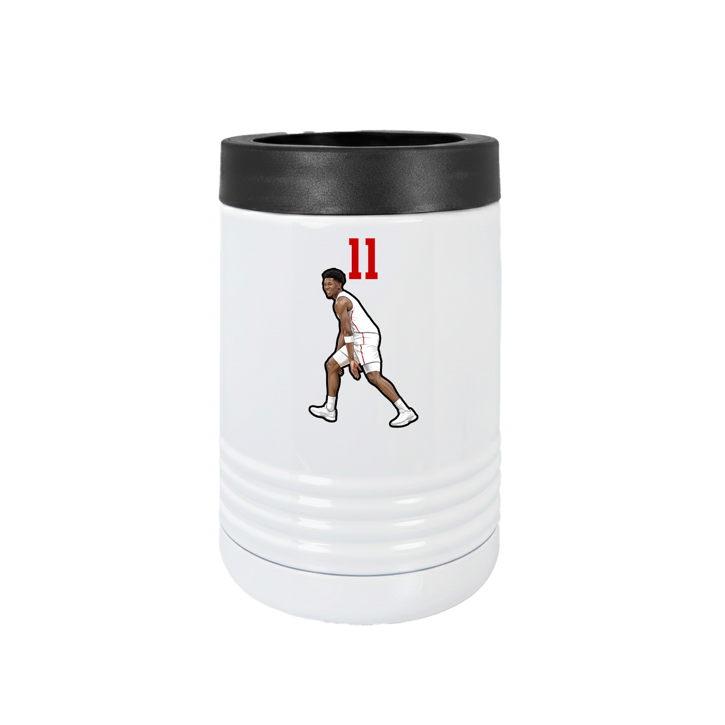 Beverage Holder — Number Top in White