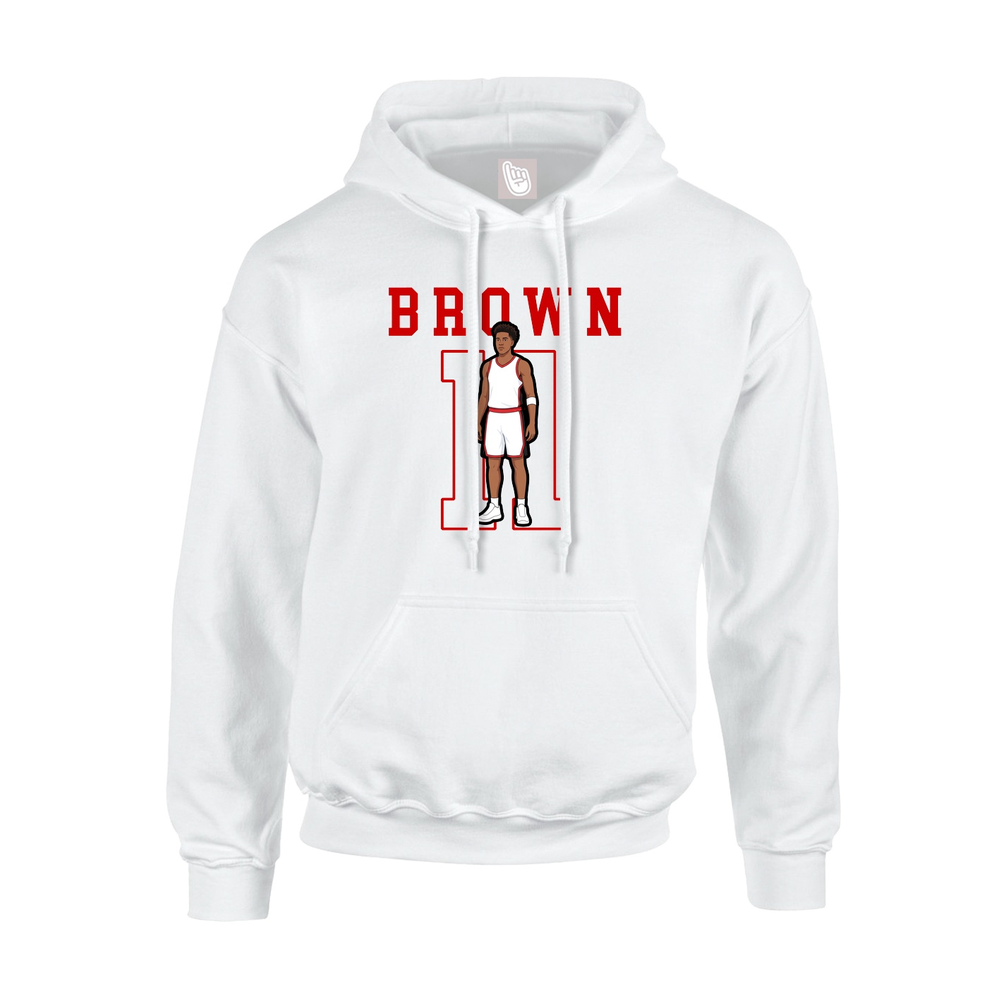 Hoodie — Shirsey in White