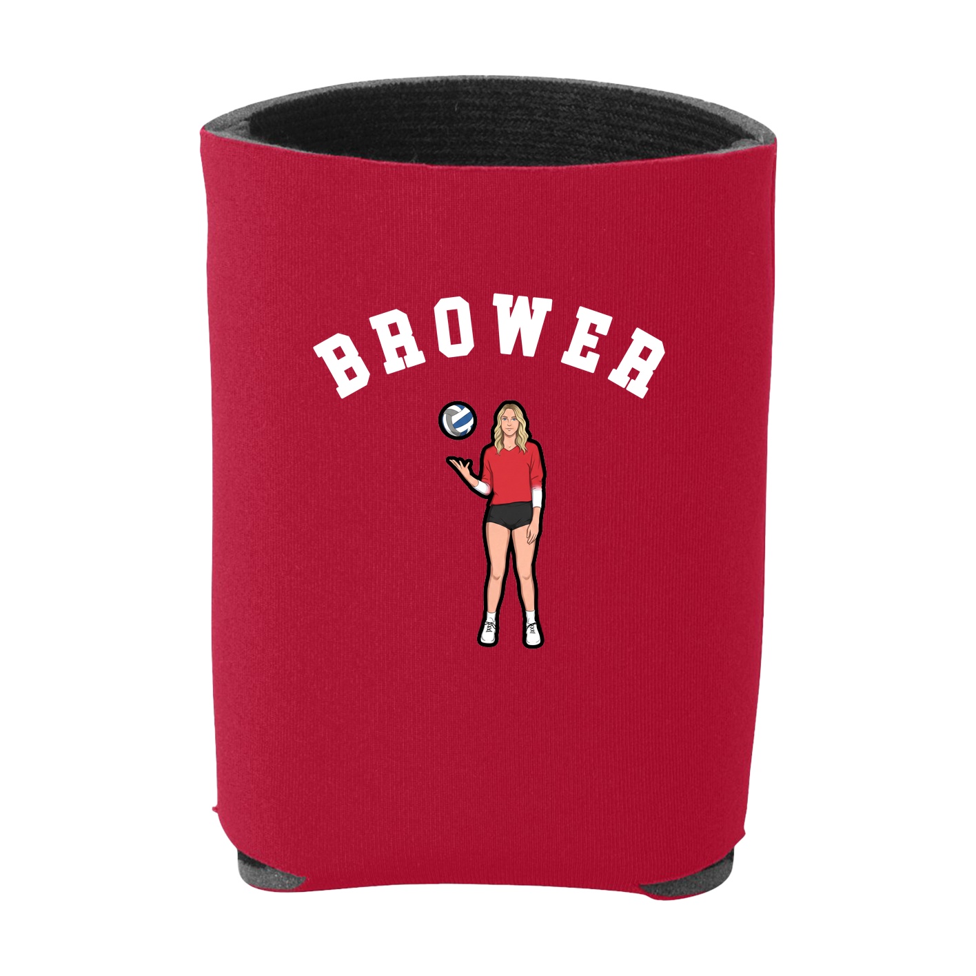 Can Holder — Shirsey Arch in Red