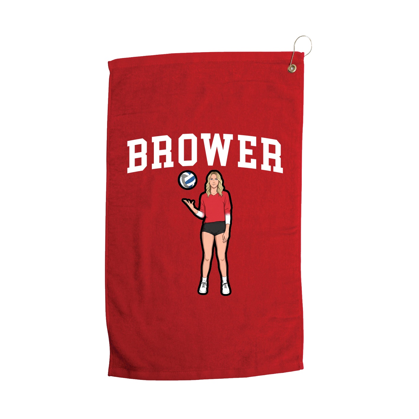 Golf Towel — Shirsey in Red