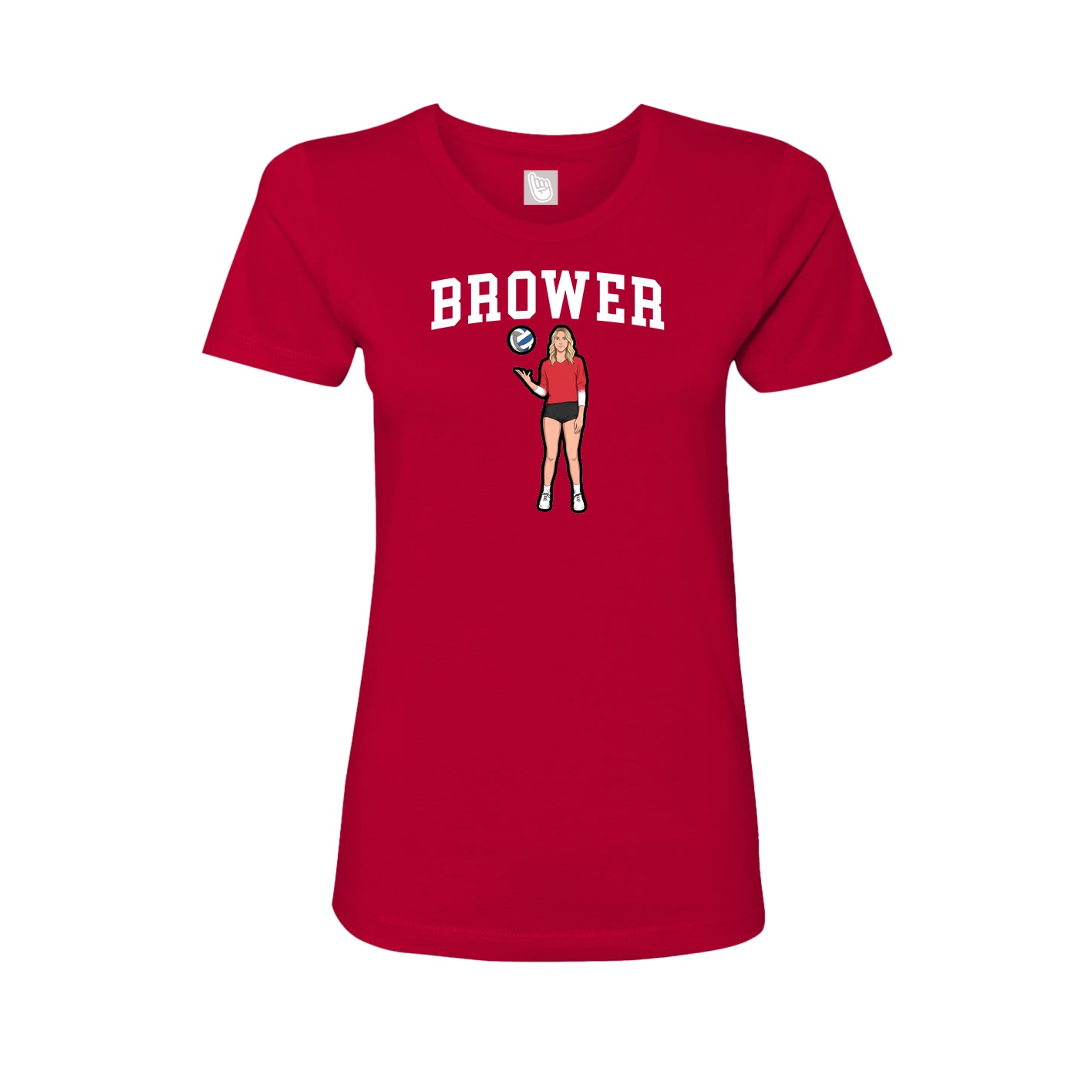 Womens Tee — Shirsey in Red