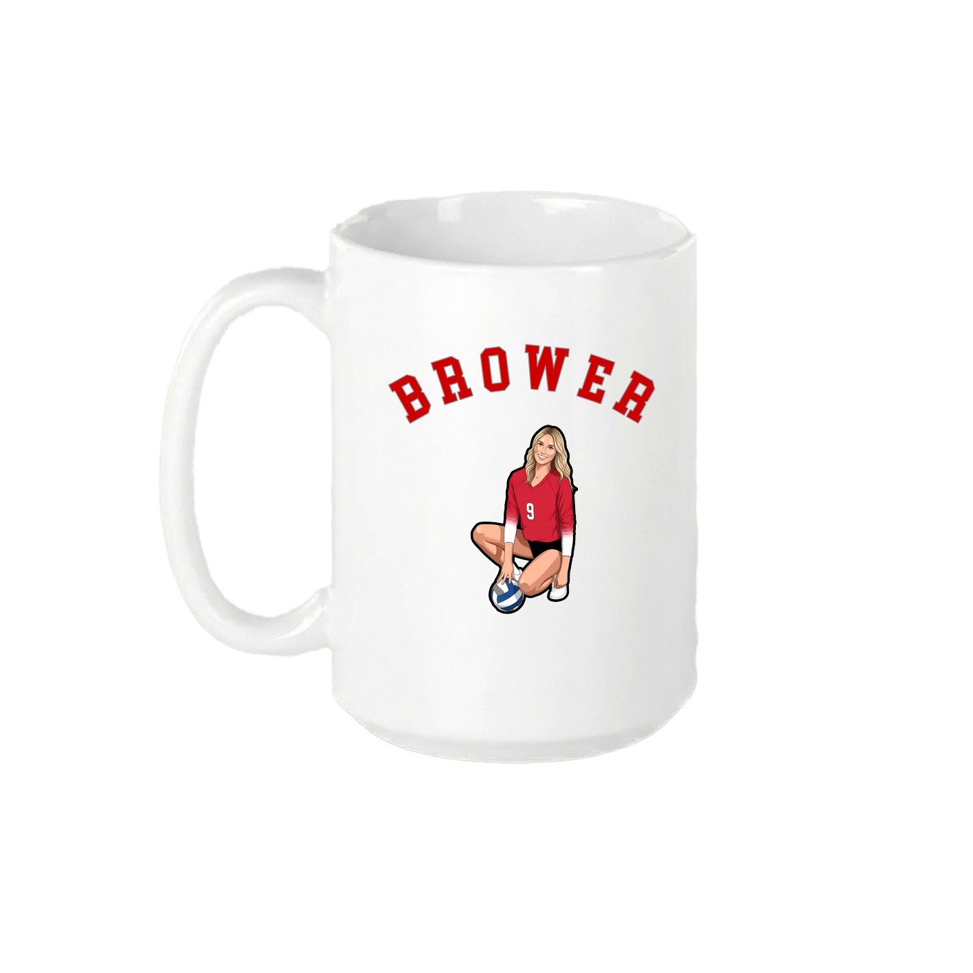 15oz Coffee Mug — Shirsey Arch in White