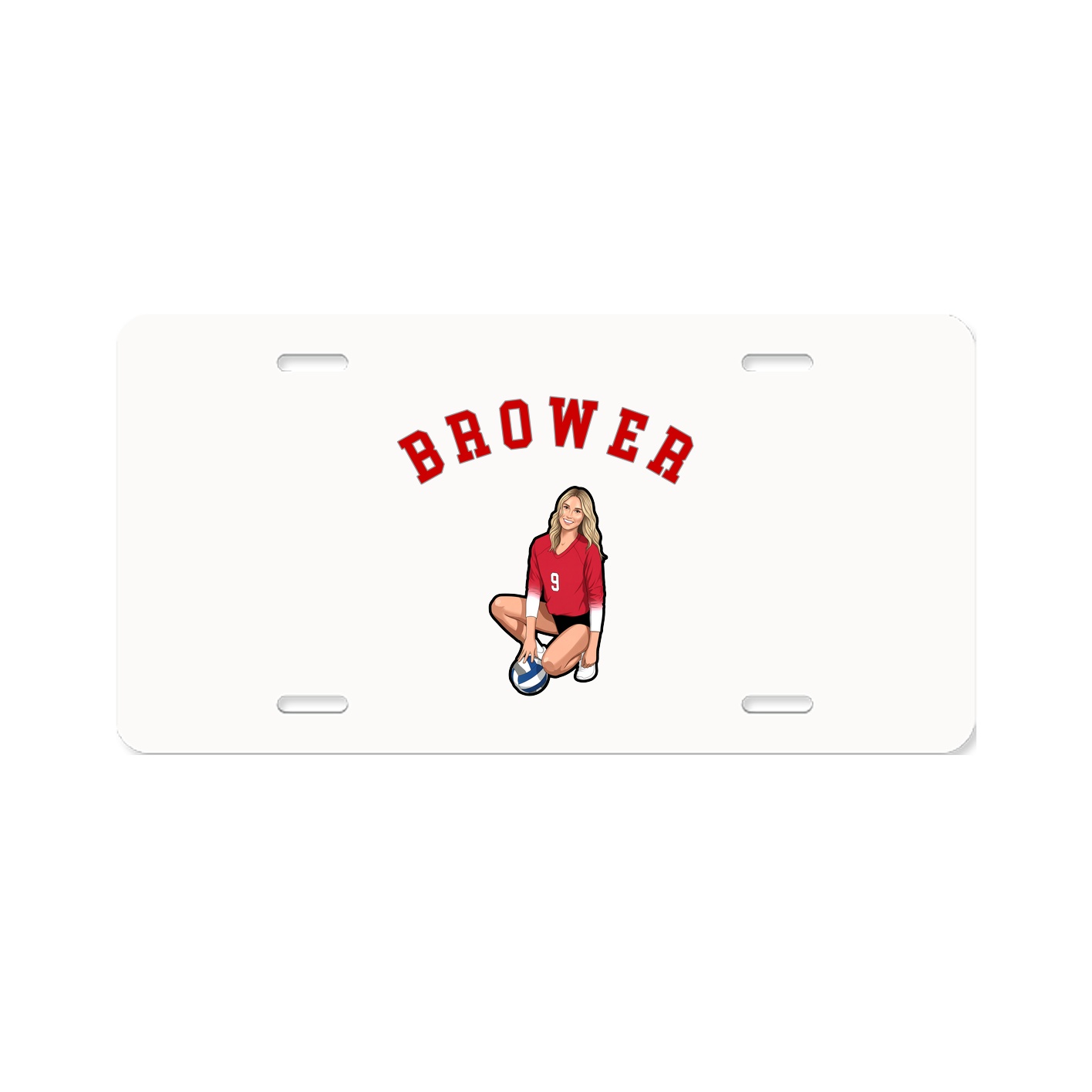 License Plate — Shirsey Arch in Classic