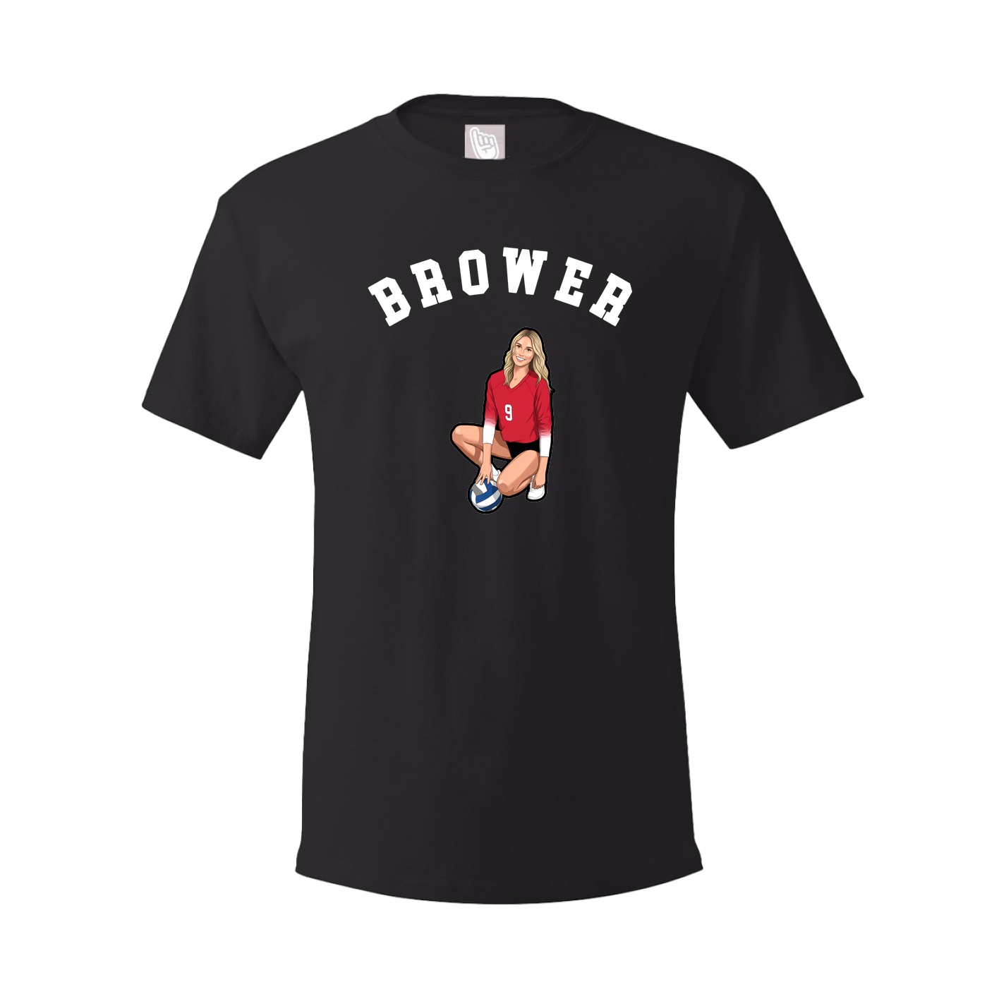 Tee — Shirsey Arch in Black