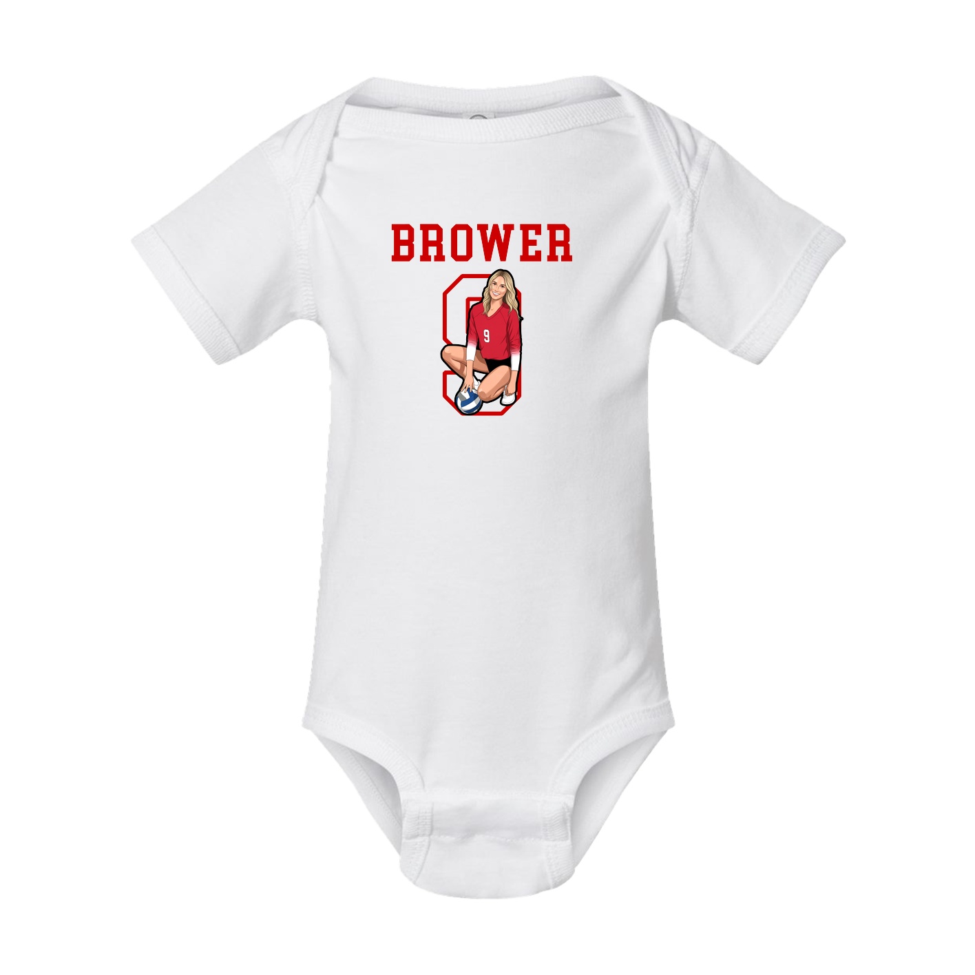 Baby Onesie — Shirsey in White