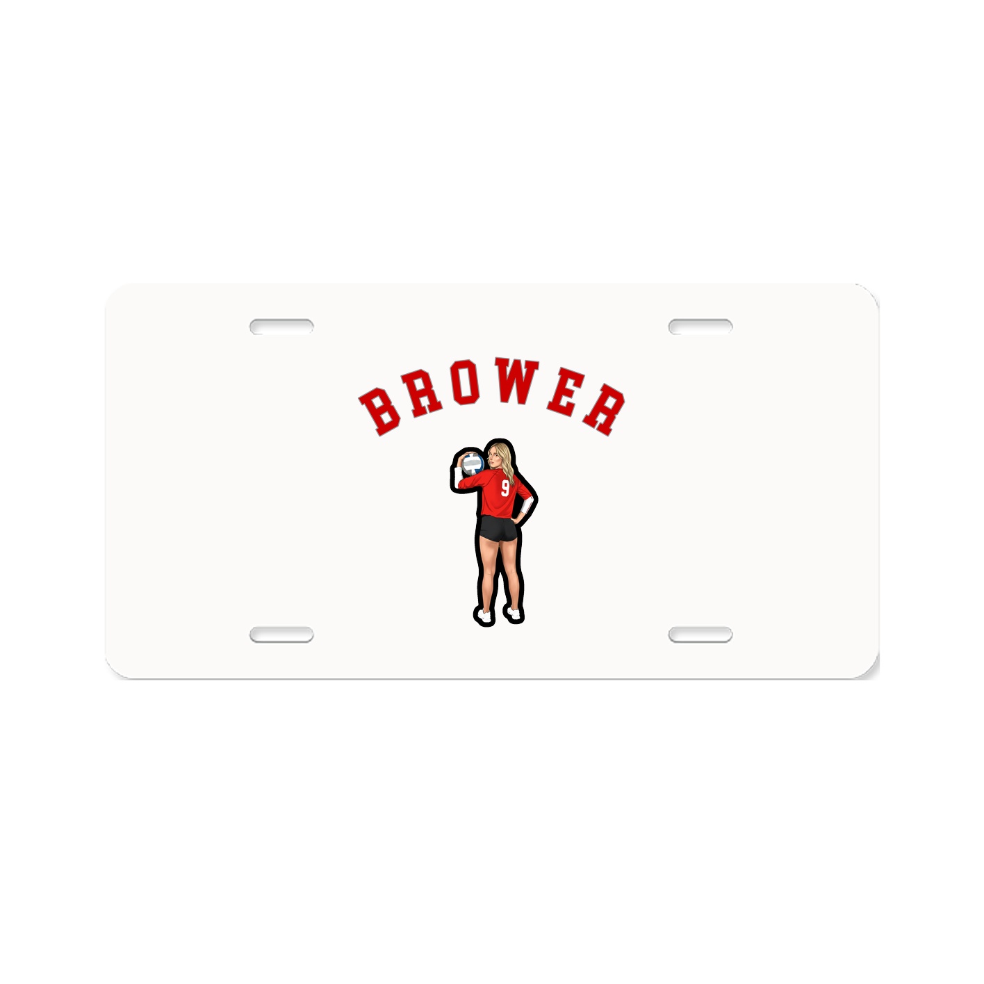 License Plate — Shirsey Arch in Classic