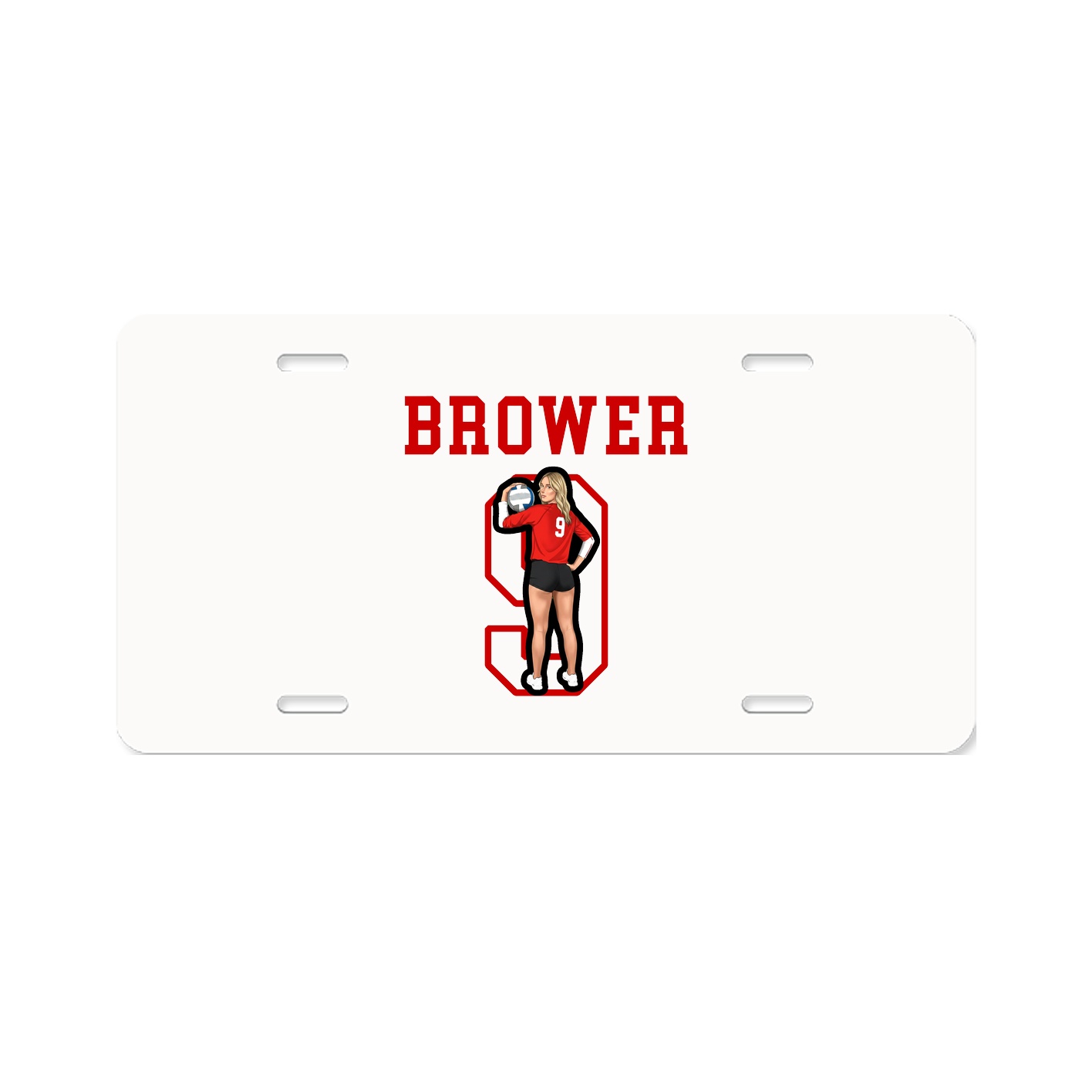 License Plate — Shirsey in Classic