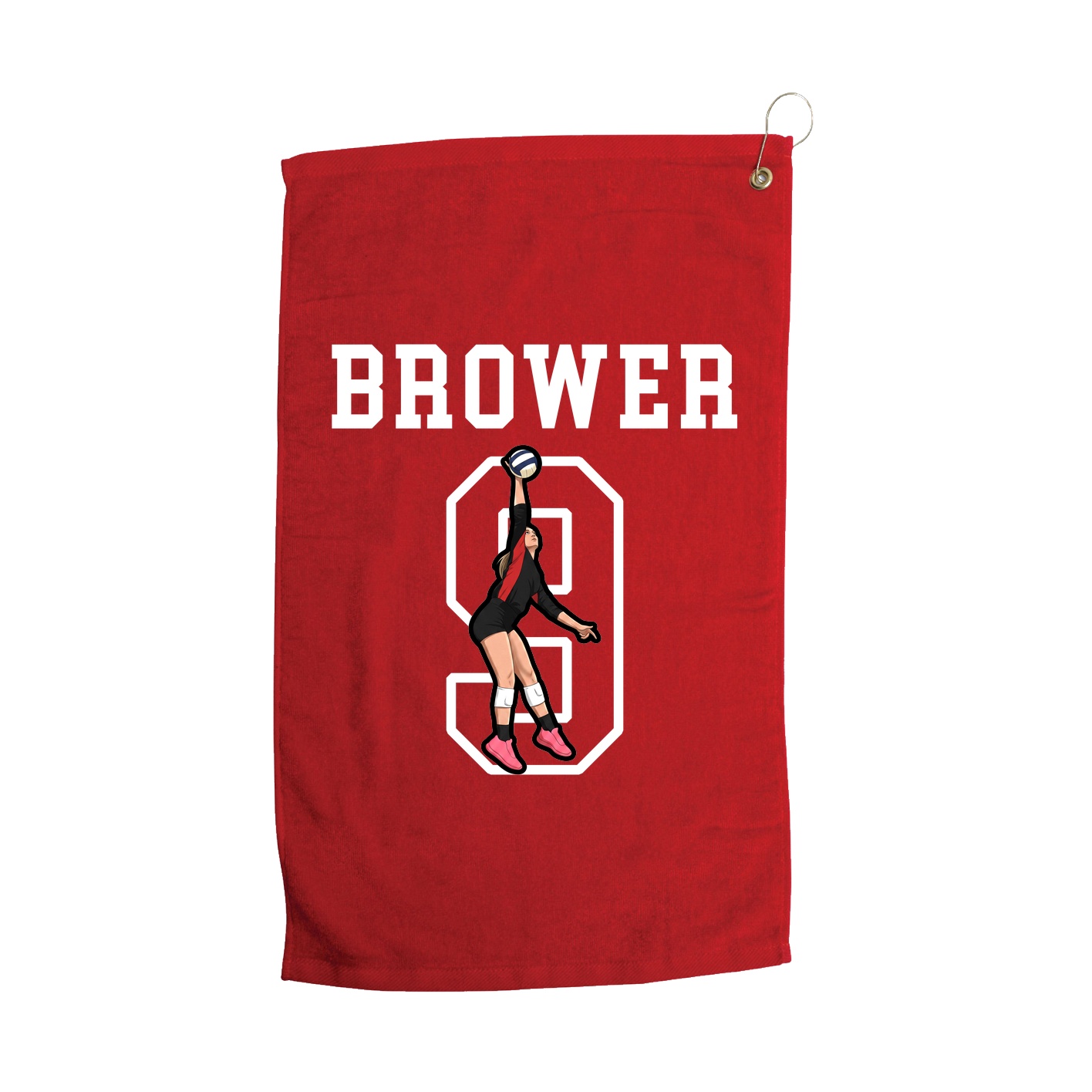 Golf Towel — Shirsey in Red