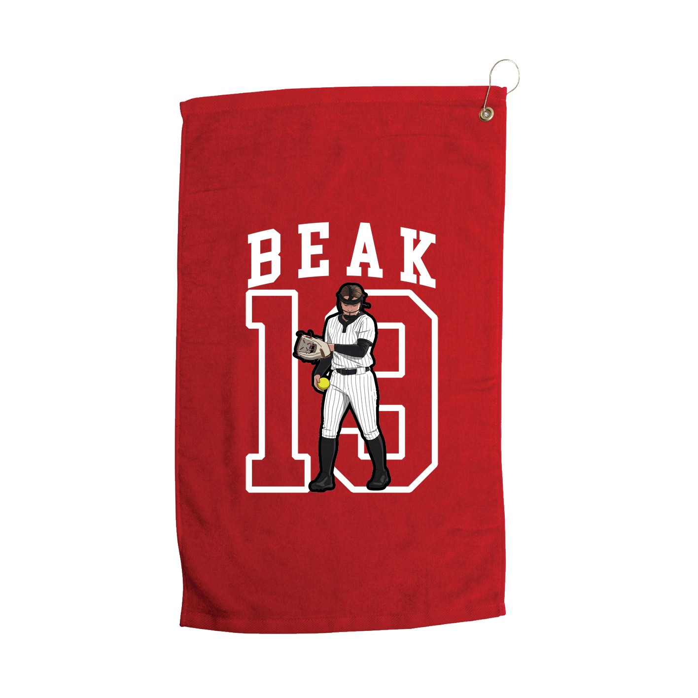 Golf Towel — Shirsey in Red
