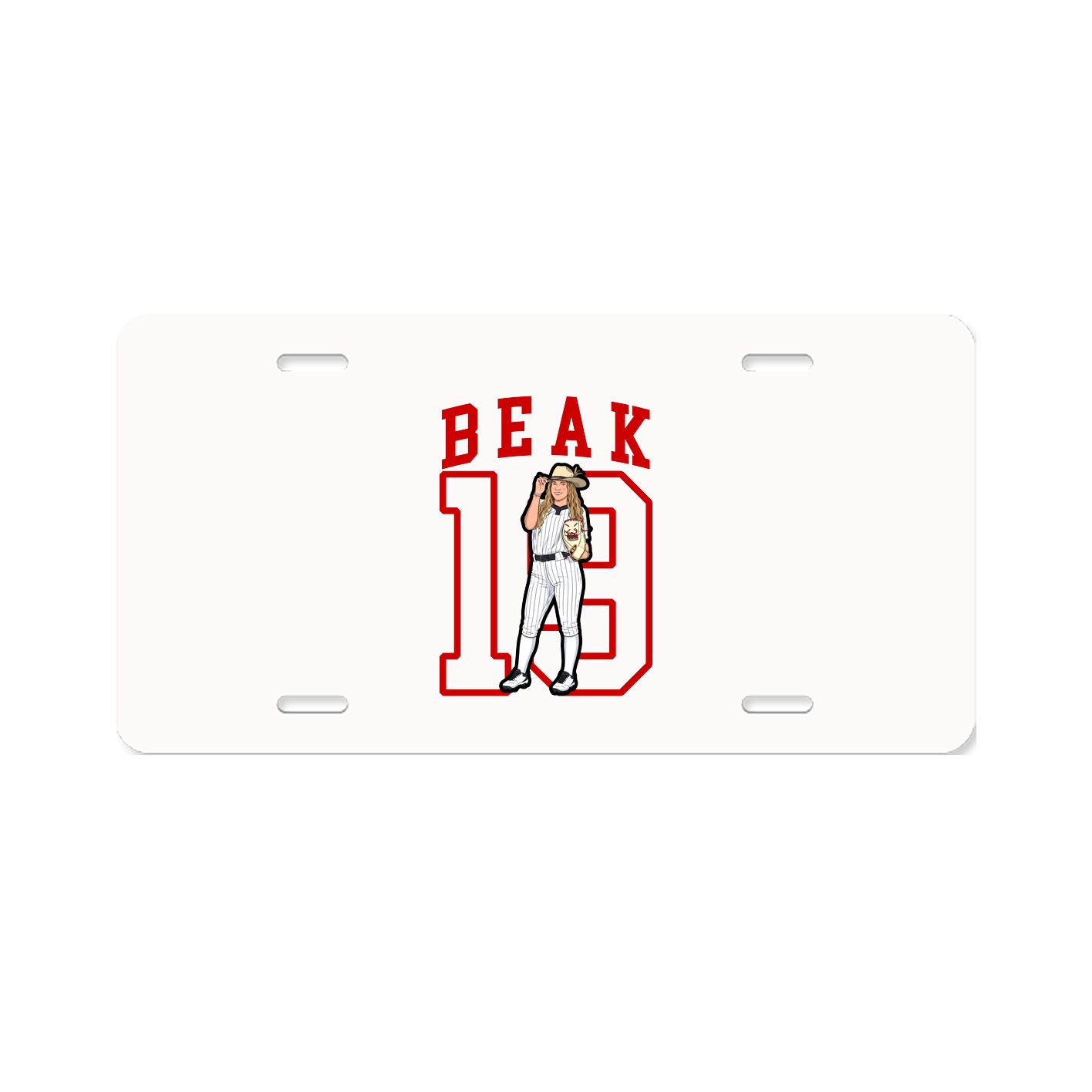 License Plate — Shirsey in Classic
