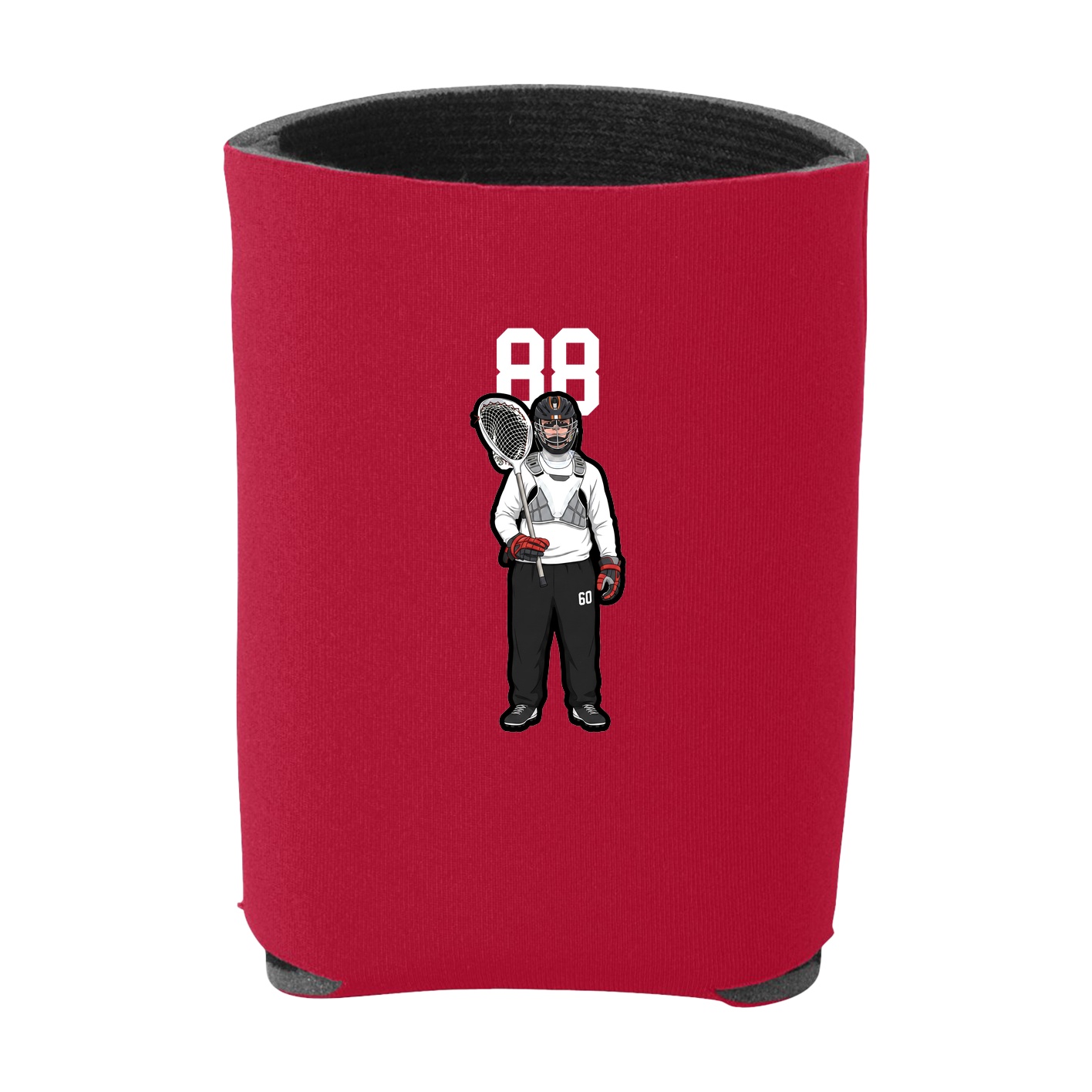 Can Holder — Number Top in Red