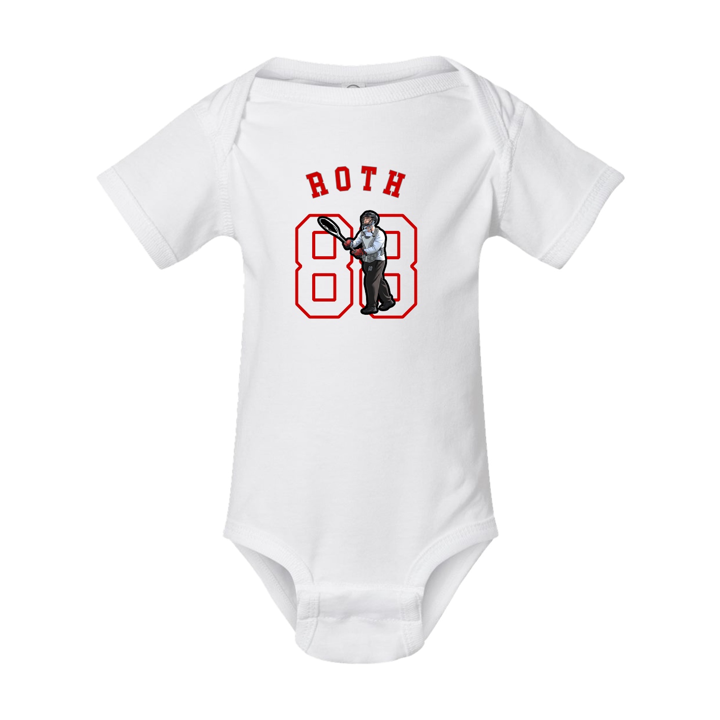 Baby Onesie — Shirsey Arch in White
