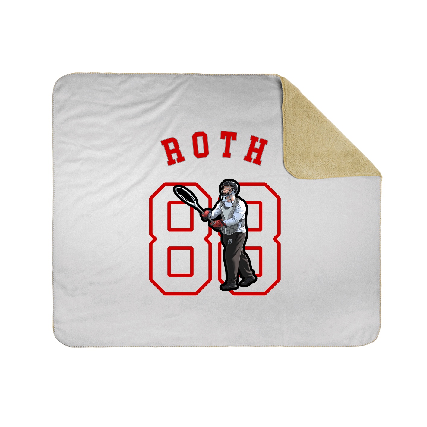 Throw Blanket — Shirsey Arch in White