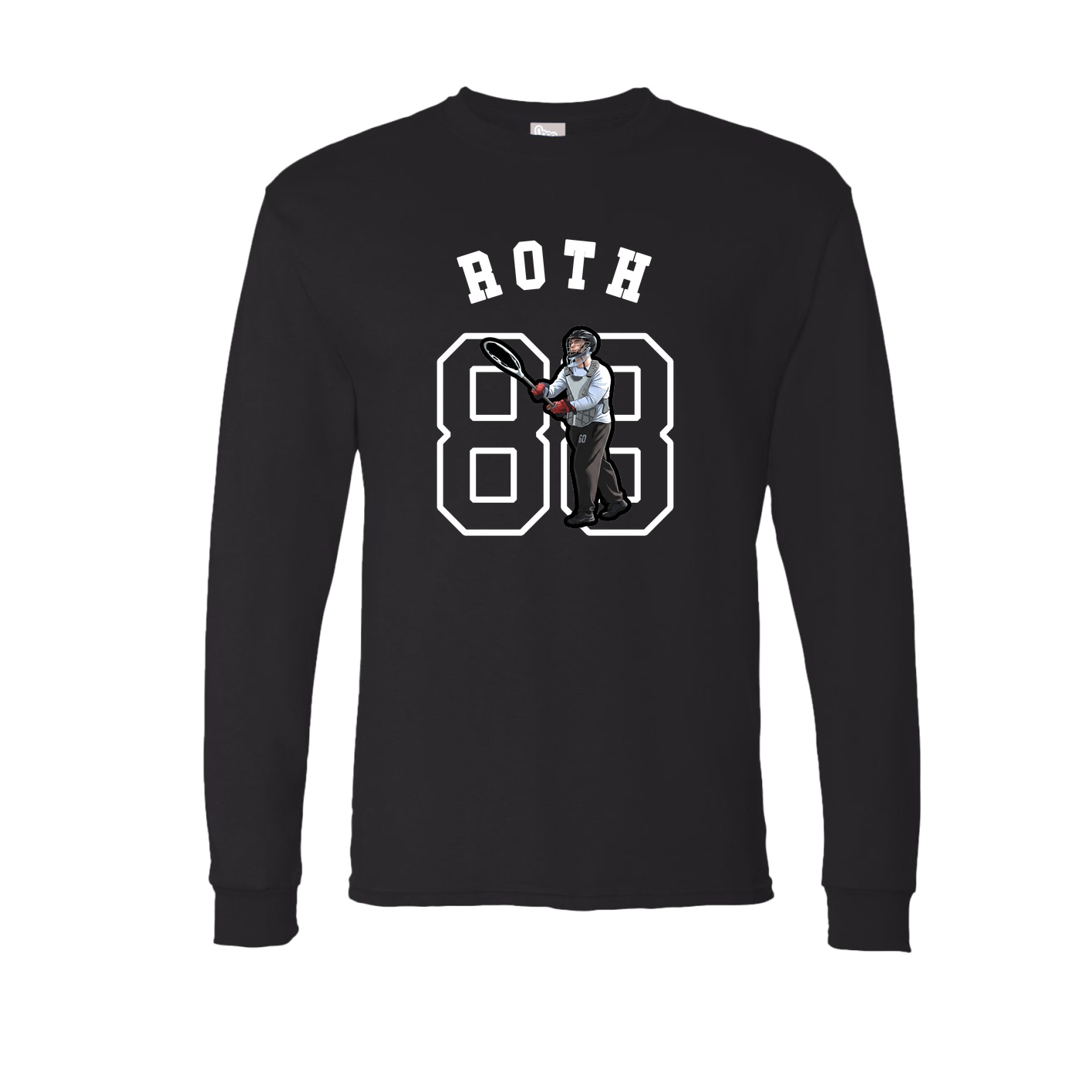 Long Sleeve Tee — Shirsey Arch in Black