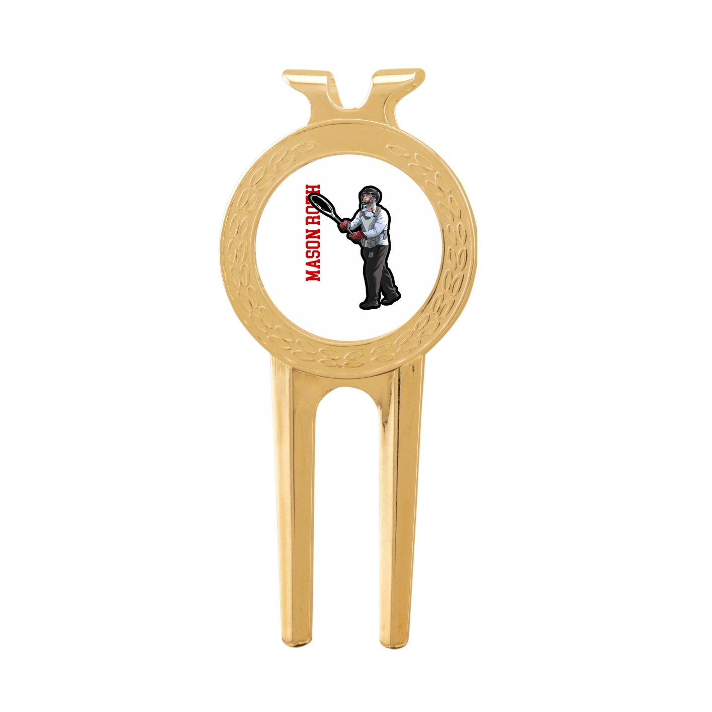Divot Tool with Ball Marker — Name Vertical in Classic