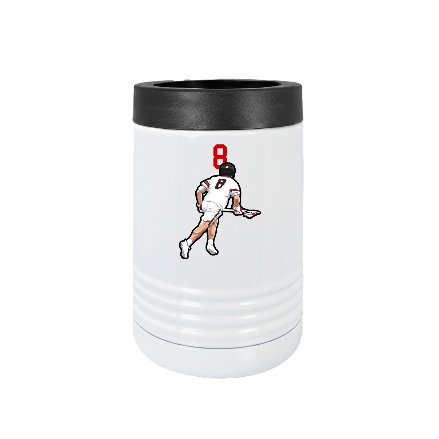 Beverage Holder — Number Top in White