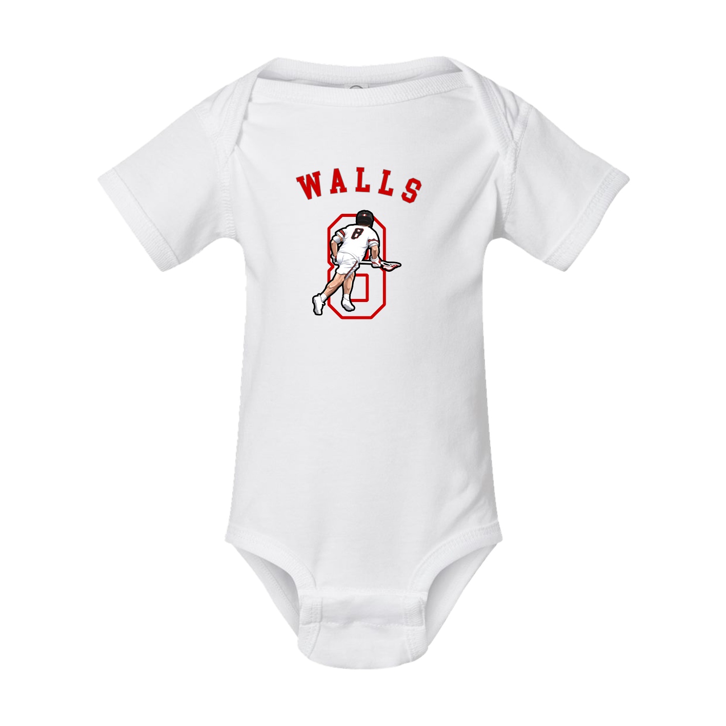 Baby Onesie — Shirsey Arch in White