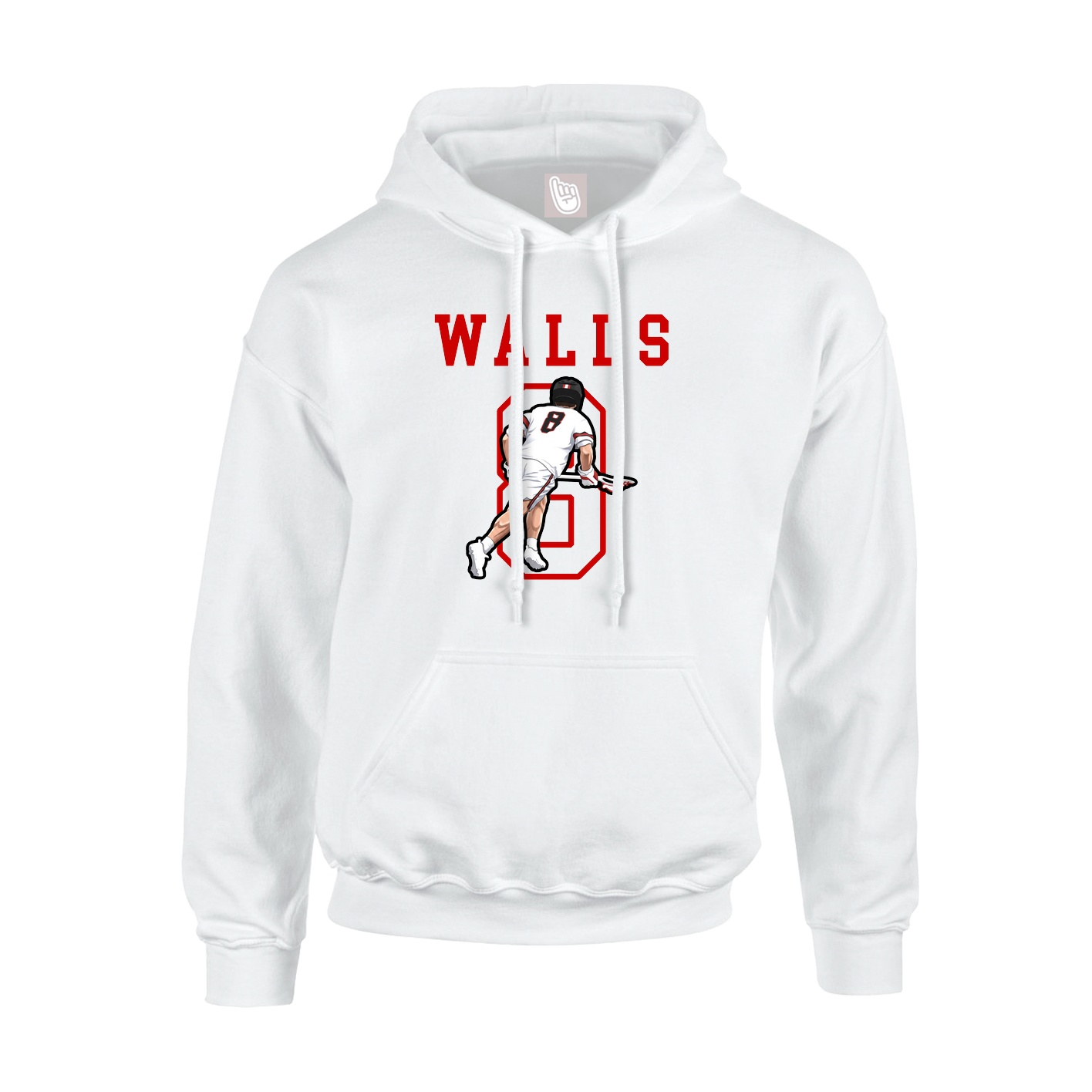 Hoodie — Shirsey in White