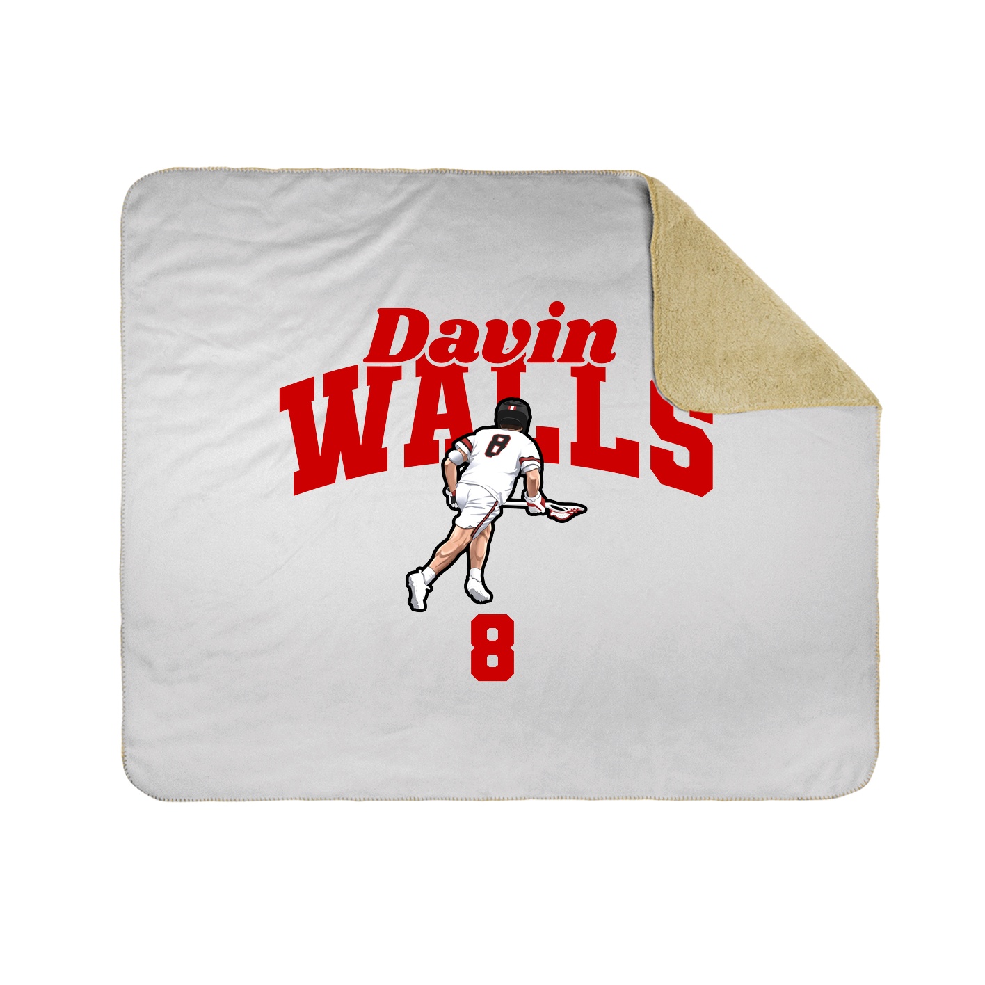 Throw Blanket — Signature Arch in White