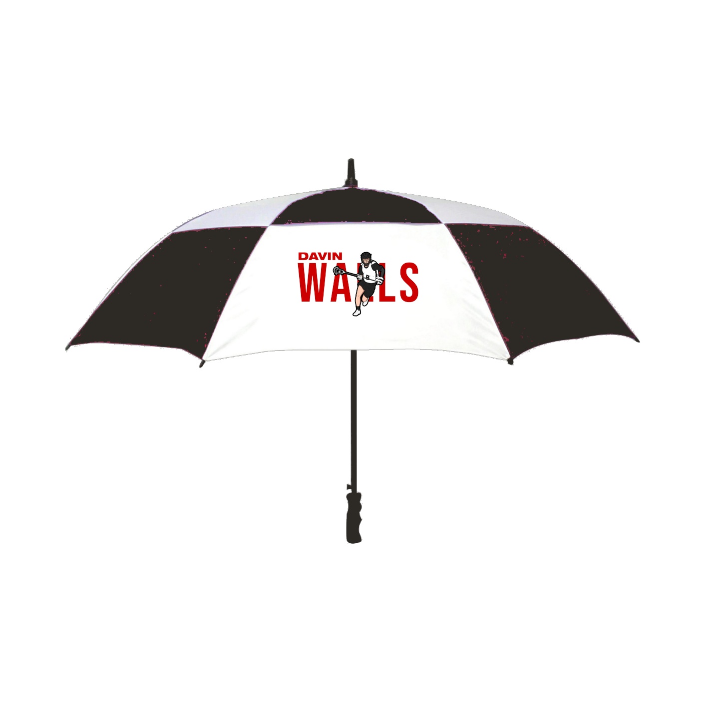 Golf Umbrella — Player Name in Black